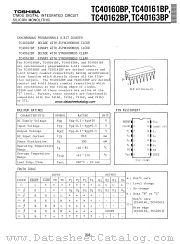 40163BP datasheet pdf TOSHIBA