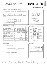 4066BP datasheet pdf TOSHIBA