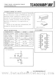 4069UBP datasheet pdf TOSHIBA