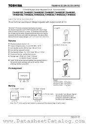 TA4802F datasheet pdf TOSHIBA