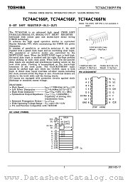 TC74AC166F datasheet pdf TOSHIBA