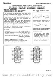 TC74AC640FT datasheet pdf TOSHIBA