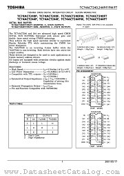 TC74ACT240F datasheet pdf TOSHIBA
