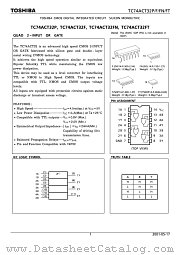 TC74ACT32FT datasheet pdf TOSHIBA