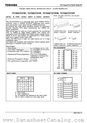 TC74ACT373P datasheet pdf TOSHIBA
