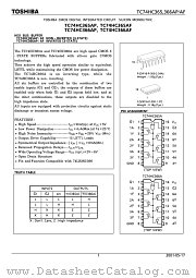 TC74HC365AF datasheet pdf TOSHIBA
