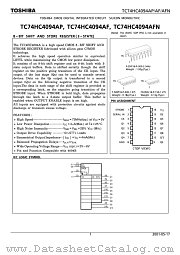 TC74HC4094AFN datasheet pdf TOSHIBA