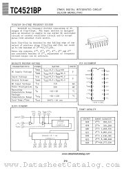 4521BP datasheet pdf TOSHIBA