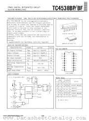 4538BP datasheet pdf TOSHIBA