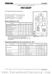 HN1D02F datasheet pdf TOSHIBA
