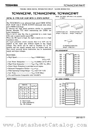 TC74VHC374F datasheet pdf TOSHIBA