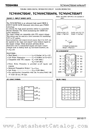 TC74VHCT00AF datasheet pdf TOSHIBA