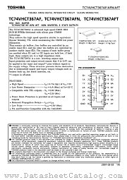 TC74VHCT367AFT datasheet pdf TOSHIBA
