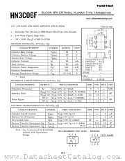 HN3C06F datasheet pdf TOSHIBA