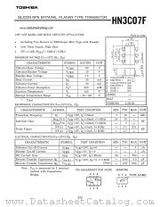 HN3C07F datasheet pdf TOSHIBA