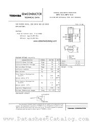 MPS-A13 datasheet pdf TOSHIBA