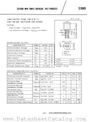 S1840 datasheet pdf TOSHIBA