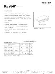 TA7284P datasheet pdf TOSHIBA