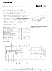 TA8413P datasheet pdf TOSHIBA