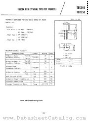 TBC549 datasheet pdf TOSHIBA