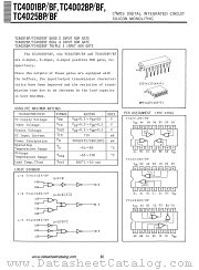 TC4025BF datasheet pdf TOSHIBA