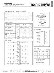 TC40174BP datasheet pdf TOSHIBA