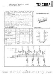 4035BP datasheet pdf TOSHIBA