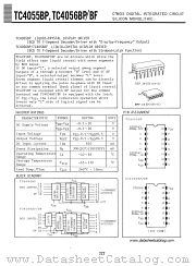 4056BF datasheet pdf TOSHIBA