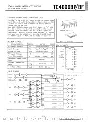 TC4099BP datasheet pdf TOSHIBA