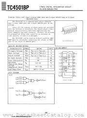 TC4501BP datasheet pdf TOSHIBA