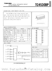 TC4530BP datasheet pdf TOSHIBA