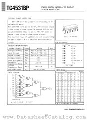 4531BP datasheet pdf TOSHIBA