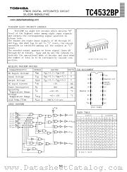 TC4532BP datasheet pdf TOSHIBA