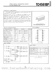 TC4561BP datasheet pdf TOSHIBA