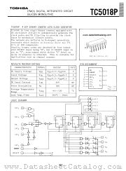 5018P datasheet pdf TOSHIBA