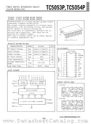 TC5054P datasheet pdf TOSHIBA