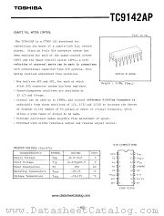 TC9142AP datasheet pdf TOSHIBA