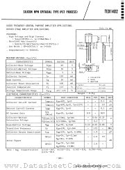 TED1402 datasheet pdf TOSHIBA