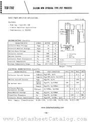 TED1702 datasheet pdf TOSHIBA