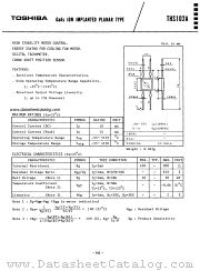 THS102A datasheet pdf TOSHIBA