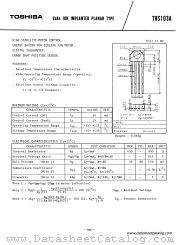 THS103A datasheet pdf TOSHIBA