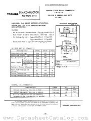 YTF252 datasheet pdf TOSHIBA