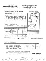 YTF520 datasheet pdf TOSHIBA