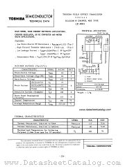 YTF541 datasheet pdf TOSHIBA