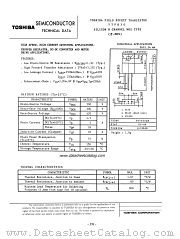 YTF830 datasheet pdf TOSHIBA