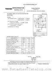 YTS4123 datasheet pdf TOSHIBA