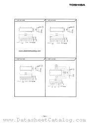 DIP 20-P-300A datasheet pdf TOSHIBA