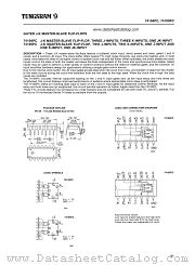 74104PC datasheet pdf TUNGSRAM