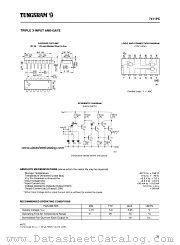 7411PC datasheet pdf TUNGSRAM