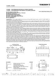 74192PC datasheet pdf TUNGSRAM